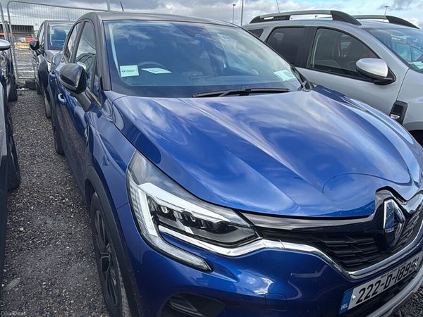 Renault Captur Hatchback, Petrol, 2022, Blue