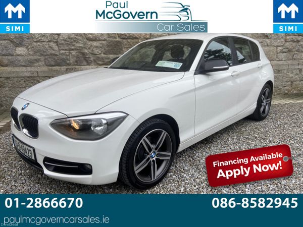 BMW 1-Series Hatchback, Petrol, 2015, White