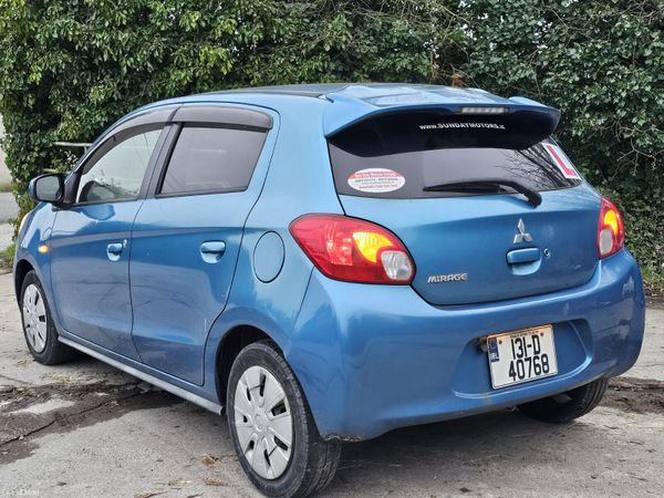 Mitsubishi Mirage Hatchback, Petrol, 2013, Blue