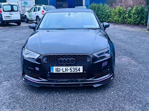 Audi A3 Saloon, Petrol, 2016, Black