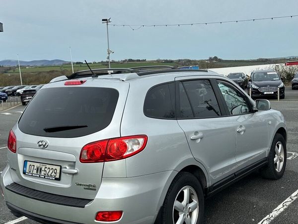 Hyundai Santa Fe SUV, Diesel, 2007, Silver
