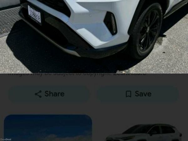 Toyota RAV4 SUV, Petrol Hybrid, 2020, White