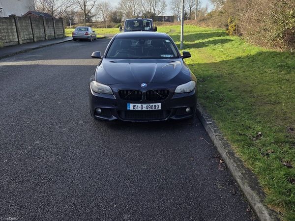 BMW 5-Series Saloon, Diesel, 2015, Blue