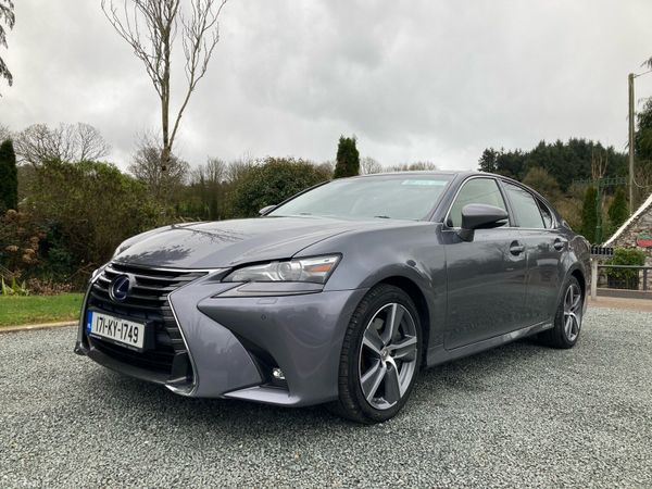 Lexus GS Saloon, Petrol Hybrid, 2017, Grey