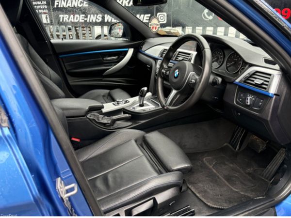 BMW 3-Series Saloon, Petrol Plug-in Hybrid, 2016, Blue