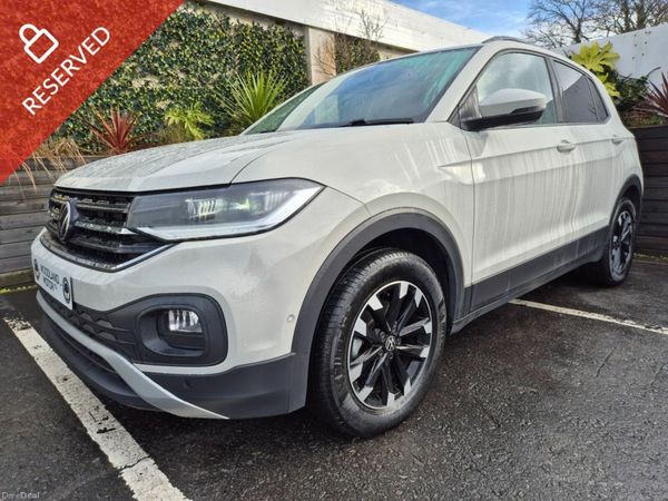 Volkswagen T-Cross SUV, Petrol, 2023, White