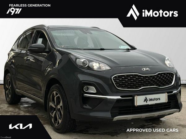 Kia Sportage SUV, Diesel Hybrid, 2021, Grey