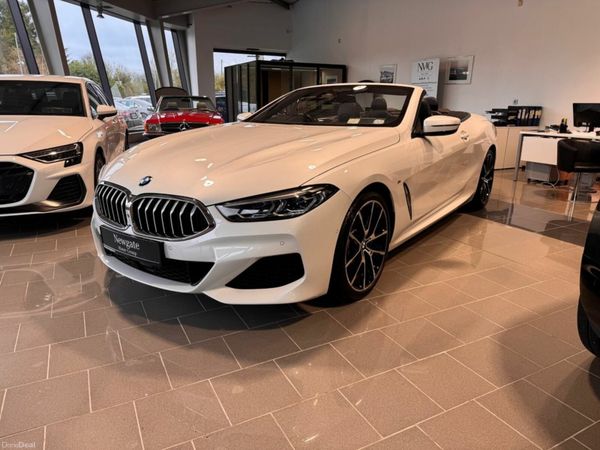 BMW 8-Series Convertible, Diesel, 2019, White