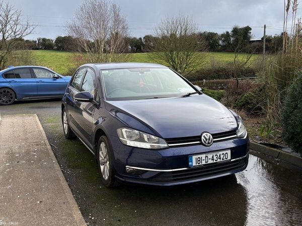 Volkswagen Golf Estate, Diesel, 2018, Blue