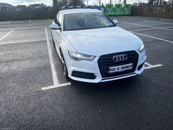 Audi A6 Saloon, Diesel, 2015, White