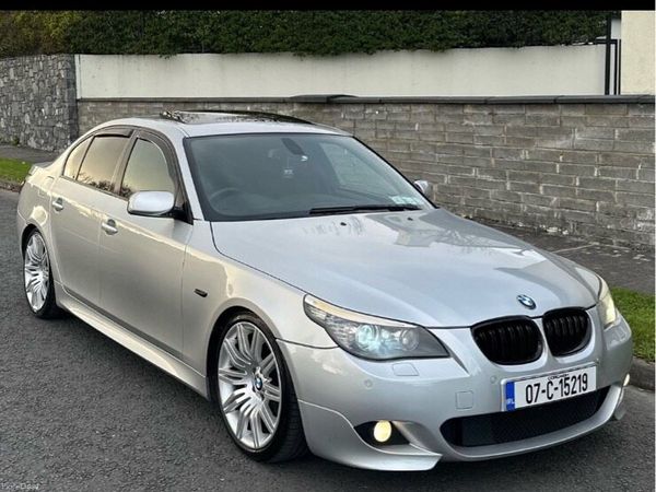 BMW 5-Series Saloon, Diesel, 2007, Silver