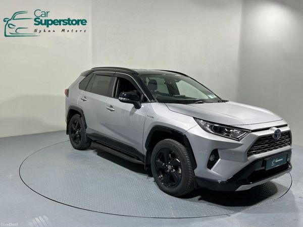 Toyota RAV4 SUV, Petrol Hybrid, 2021, Grey