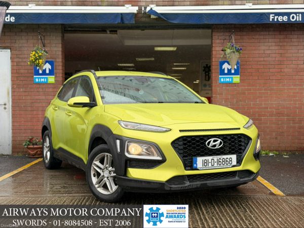Hyundai KONA MPV, Petrol, 2018, Green