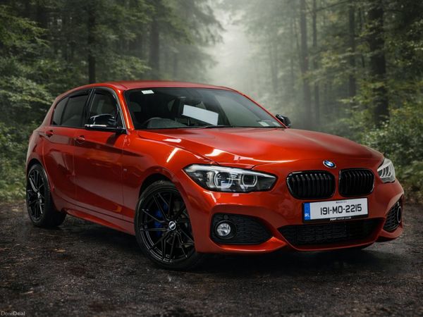 BMW 1-Series Hatchback, Diesel, 2019, Orange