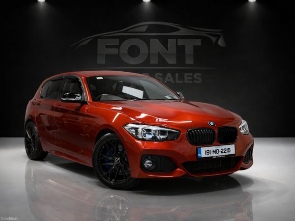 BMW 1-Series Hatchback, Diesel, 2019, Orange