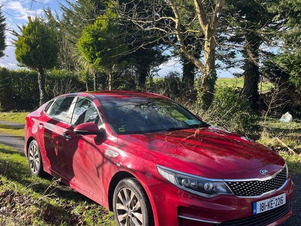 Kia Optima Saloon, Diesel, 2018, Red