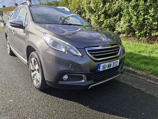 Peugeot 2008 SUV, Petrol, 2016, Grey