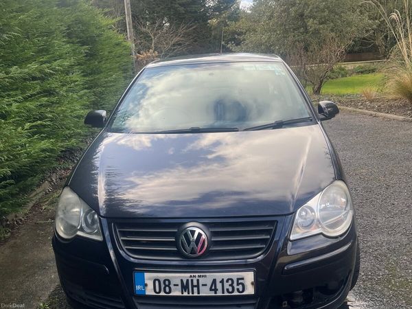 Volkswagen Polo Hatchback, Diesel, 2008, Black