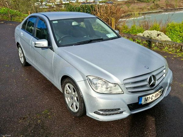 Mercedes-Benz C-Class Saloon, Diesel, 2014, Silver
