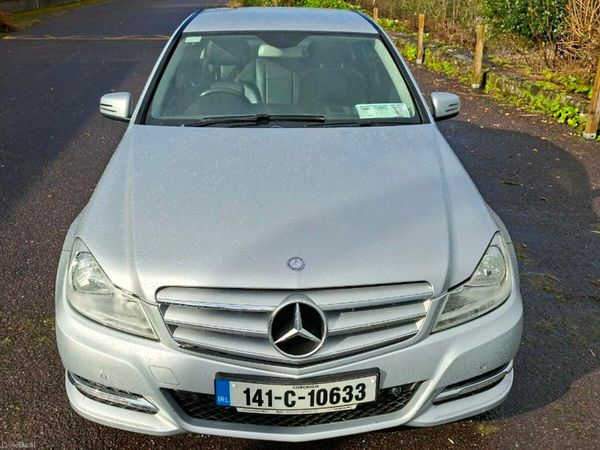 Mercedes-Benz C-Class Saloon, Diesel, 2014, Silver