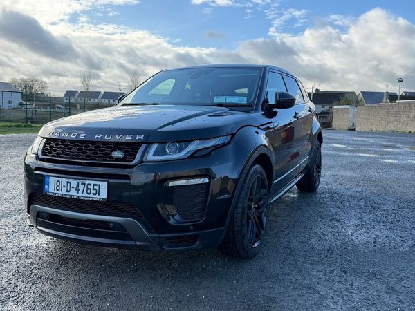 Land Rover Range Rover Evoque SUV, Diesel, 2018, Black