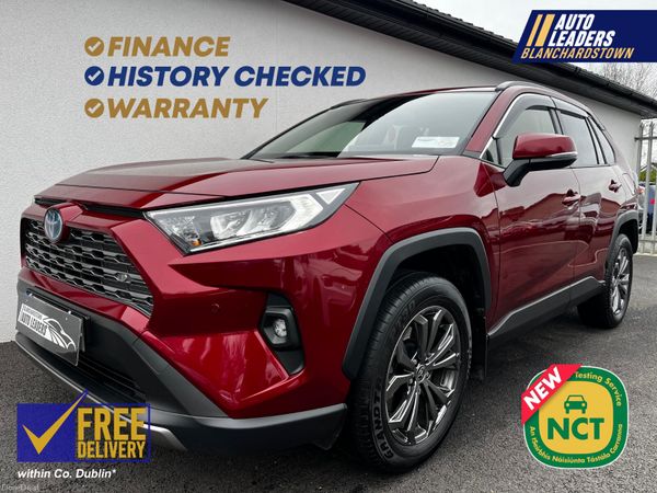 Toyota RAV4 SUV, Petrol Hybrid, 2025, Red