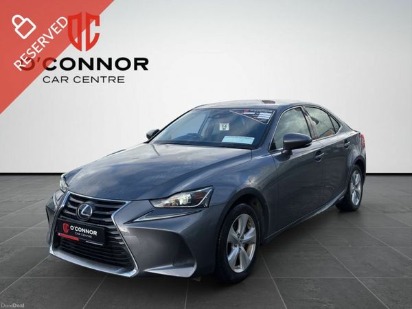 Lexus IS Saloon, Petrol Hybrid, 2019, Grey