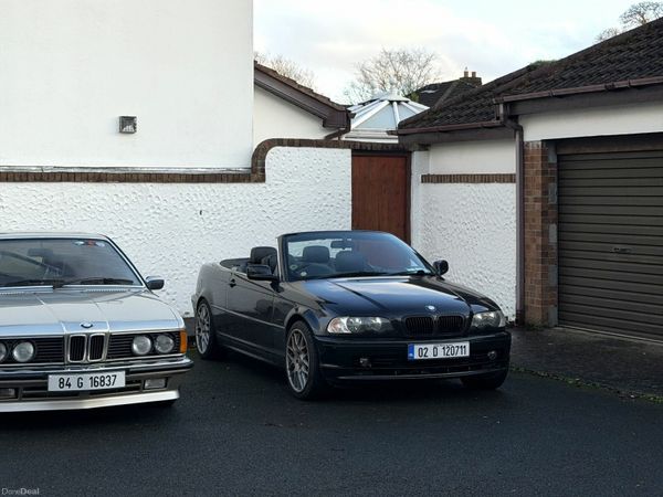 BMW 3-Series Convertible, Petrol, 2002, Black