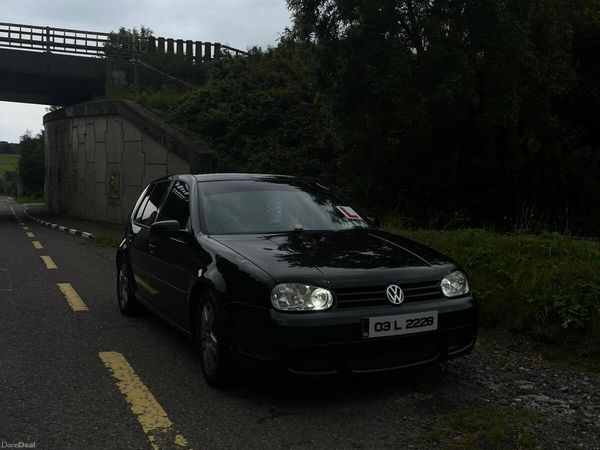Volkswagen Golf Hatchback, Petrol, 2003, Black