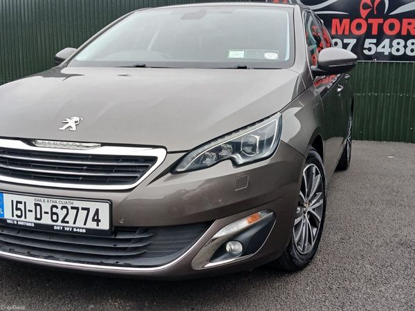 Peugeot 308 Hatchback, Petrol, 2015, Grey
