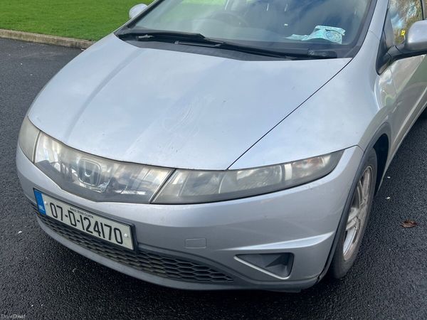 Honda Civic Hatchback, Petrol, 2007, Silver