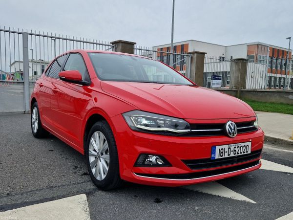 Volkswagen Polo Hatchback, Petrol, 2018, Blue