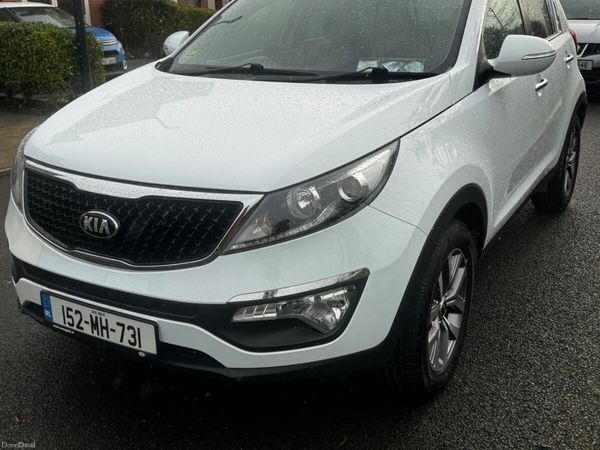 Kia Sportage SUV, Diesel, 2015, White