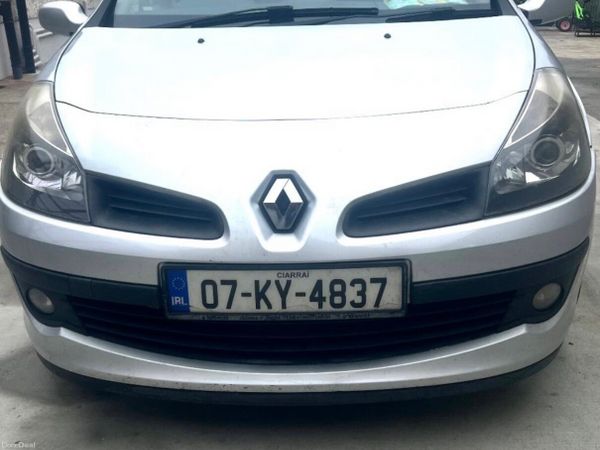 Renault Clio Hatchback, Petrol, 2007, Silver