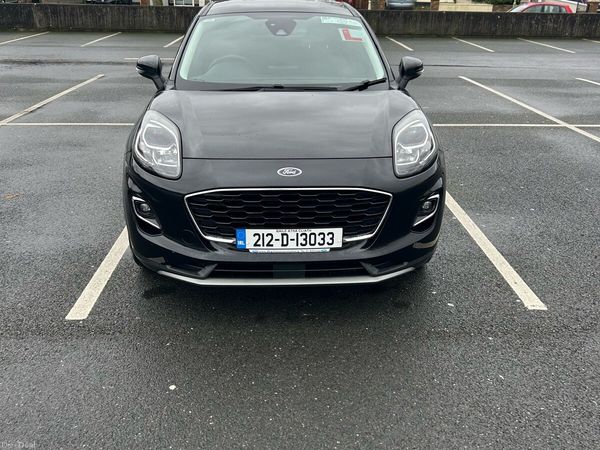 Ford Puma MPV, Petrol Hybrid, 2021, Black