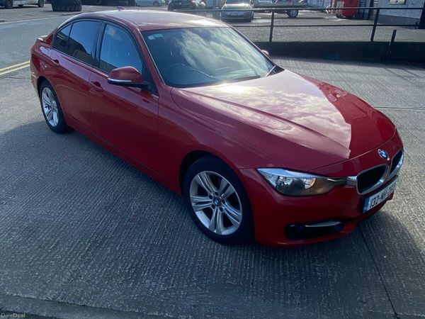 BMW 3-Series Saloon, Petrol, 2013, Red