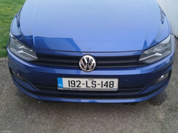 Volkswagen Polo Hatchback, Petrol, 2019, Blue