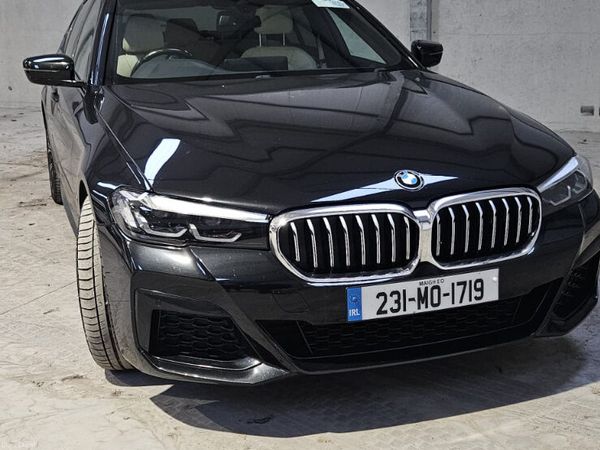 BMW 5-Series Saloon, Diesel, 2023, Black