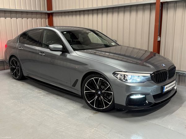 BMW 5-Series Saloon, Diesel, 2018, Blue