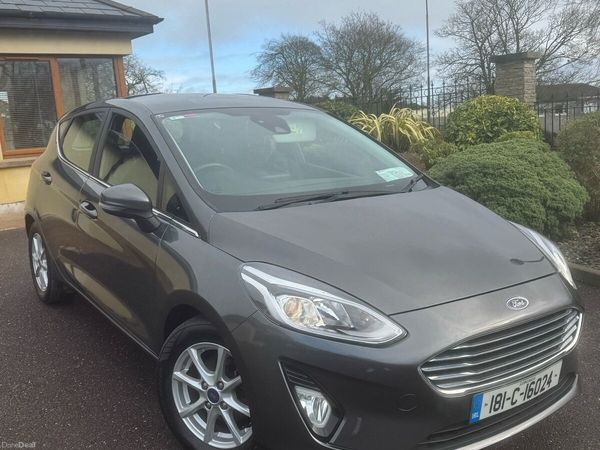 Ford Fiesta Hatchback, Petrol, 2018, Grey