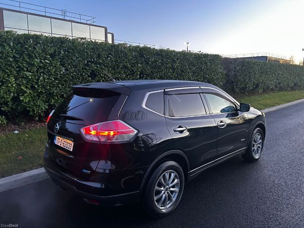 Nissan X-Trail SUV, Petrol Hybrid, 2017, Black