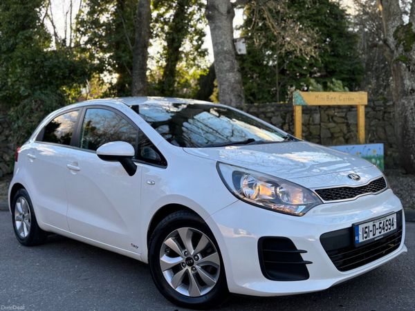 Kia Rio Hatchback, Petrol, 2015, White