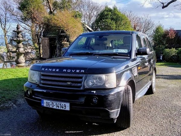 Land Rover Range Rover Sport SUV, Diesel, 2006, Black