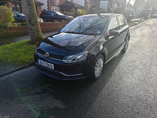 Volkswagen Polo Hatchback, Petrol, 2016, Black