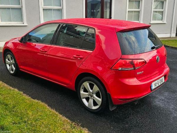 Volkswagen Golf Estate, Diesel, 2014, Red