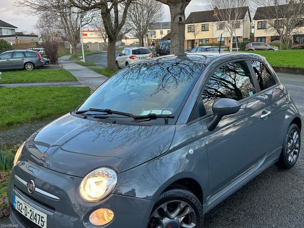 Fiat 500 Hatchback, Petrol, 2013, Grey