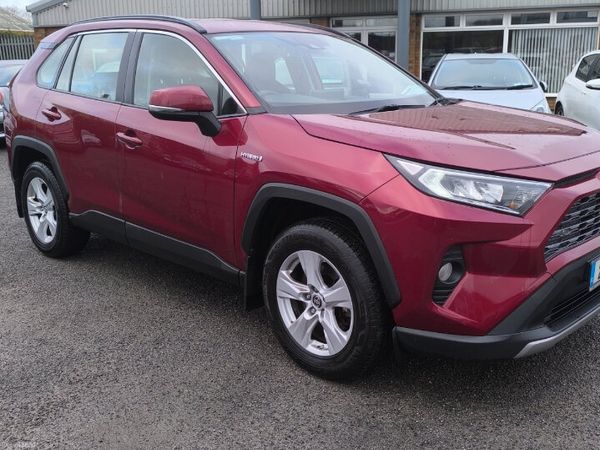Toyota RAV4 SUV, Petrol Hybrid, 2019, Red