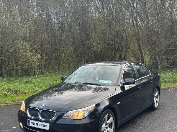 BMW 5-Series Saloon, Diesel, 2008, Black