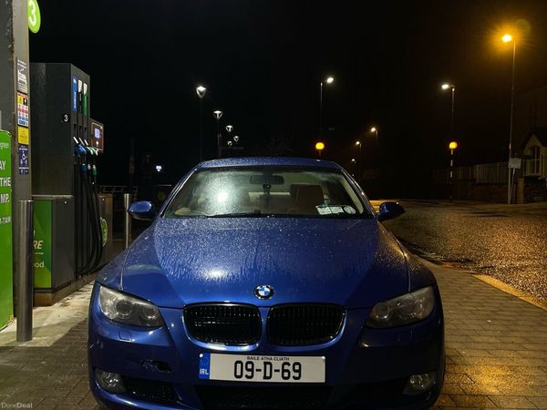 BMW 3-Series Coupe, Petrol, 2009, Blue