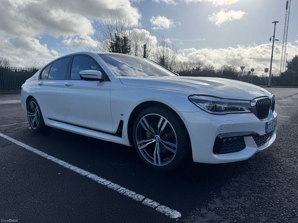 BMW 7-Series Saloon, Petrol Plug-in Hybrid, 2017, White